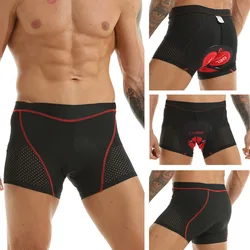 X-Tiger Hommes Cyclisme Sous-Vêtements de Vélo de Montagne VTT Shorts Équitation Vélo Sport Sous-Vêtements De Compression Collants Shorts 5D Rembourré