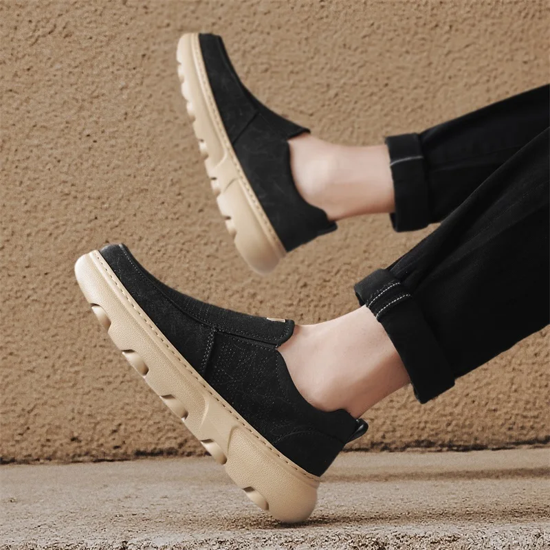 Herren Slipper Für Alltag Und Business Im Bequemen Design_voghion.com