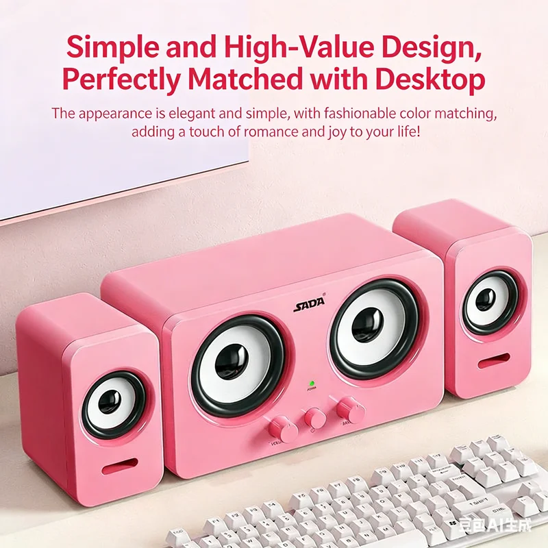 Wired Computer Desk… - image