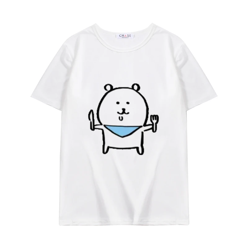 

MINISO Joke Bear T Shirt Men's And Woman's Summer Y2K Fun T Shirts O Neck Oversized Tops Short Sleeve Tees New Arrival Clothing