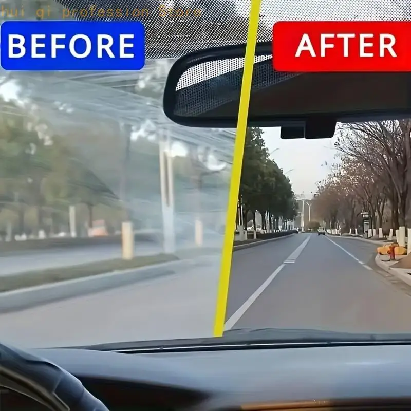 Auto Glass Cleaning Concentrate Washer Fluid for Car Windshield & Window 50ml H8WE