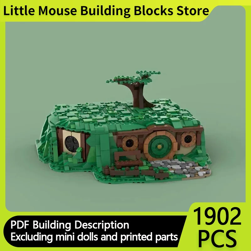 Rings Movies Model MOC Building Bricks House Under The Tree Bag End Modular Technology Gifts Holiday Assemble Children Toys Suit