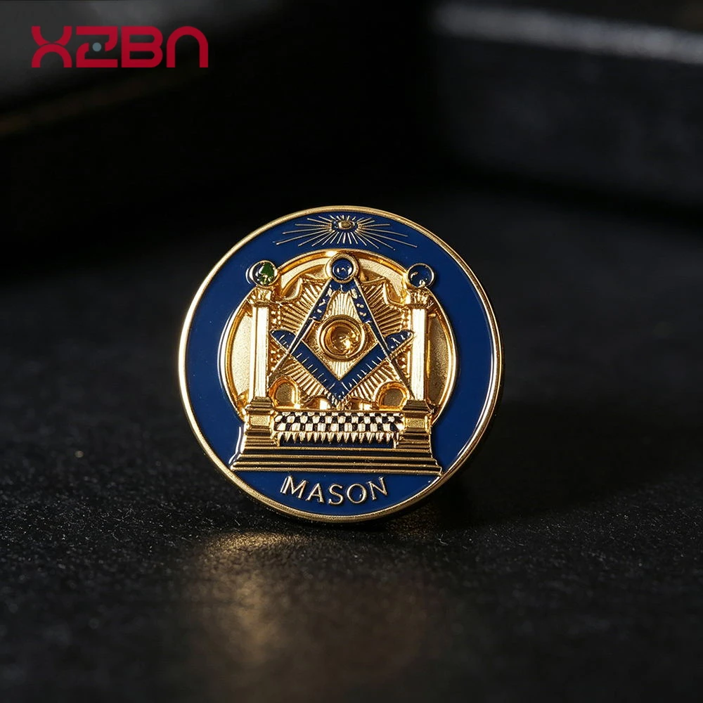 Masonic Lapel Pins Philippines Japan National Country Skull Skeleton Badge Compass Ruler Mason Freemason Shake Hands Friendship
