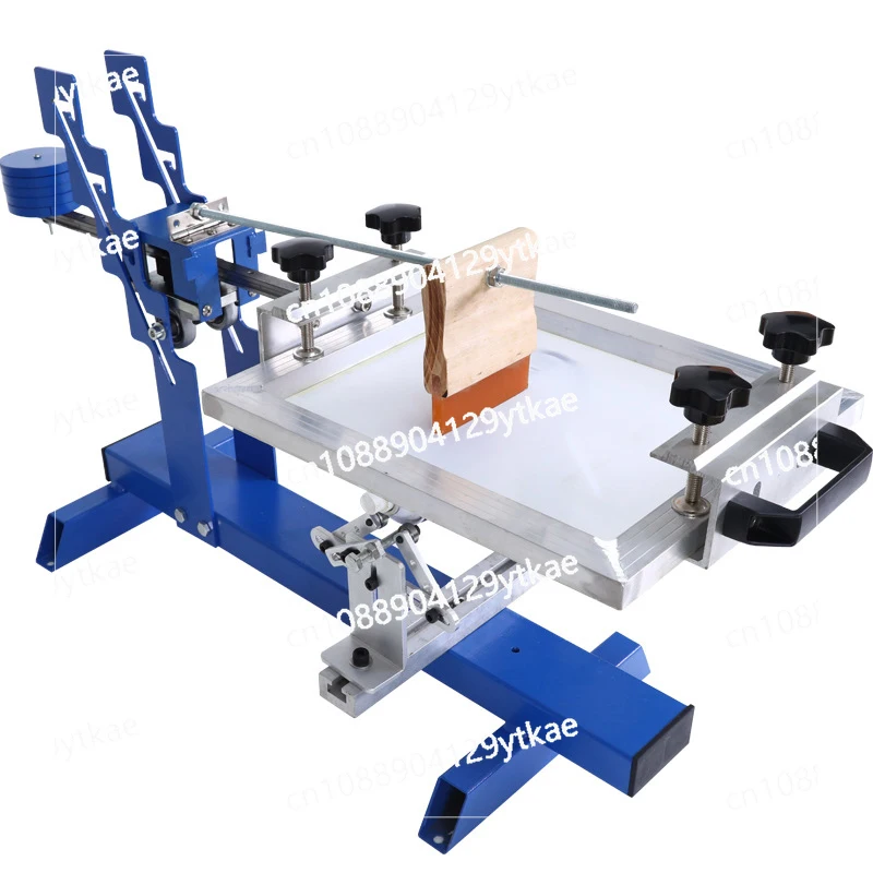 Machine Round Screen Printing Machine Manual Curved Screen Printing Machine Milk Tea Cup Screen