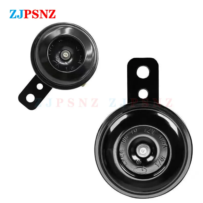 Universal Scooter Horn 6V 12V 24V 36V 48V 60V 72V E-Bikes Motorcycle Electric Horn Kits 110db Waterproof Round Loud Horn Speaker - Image 3