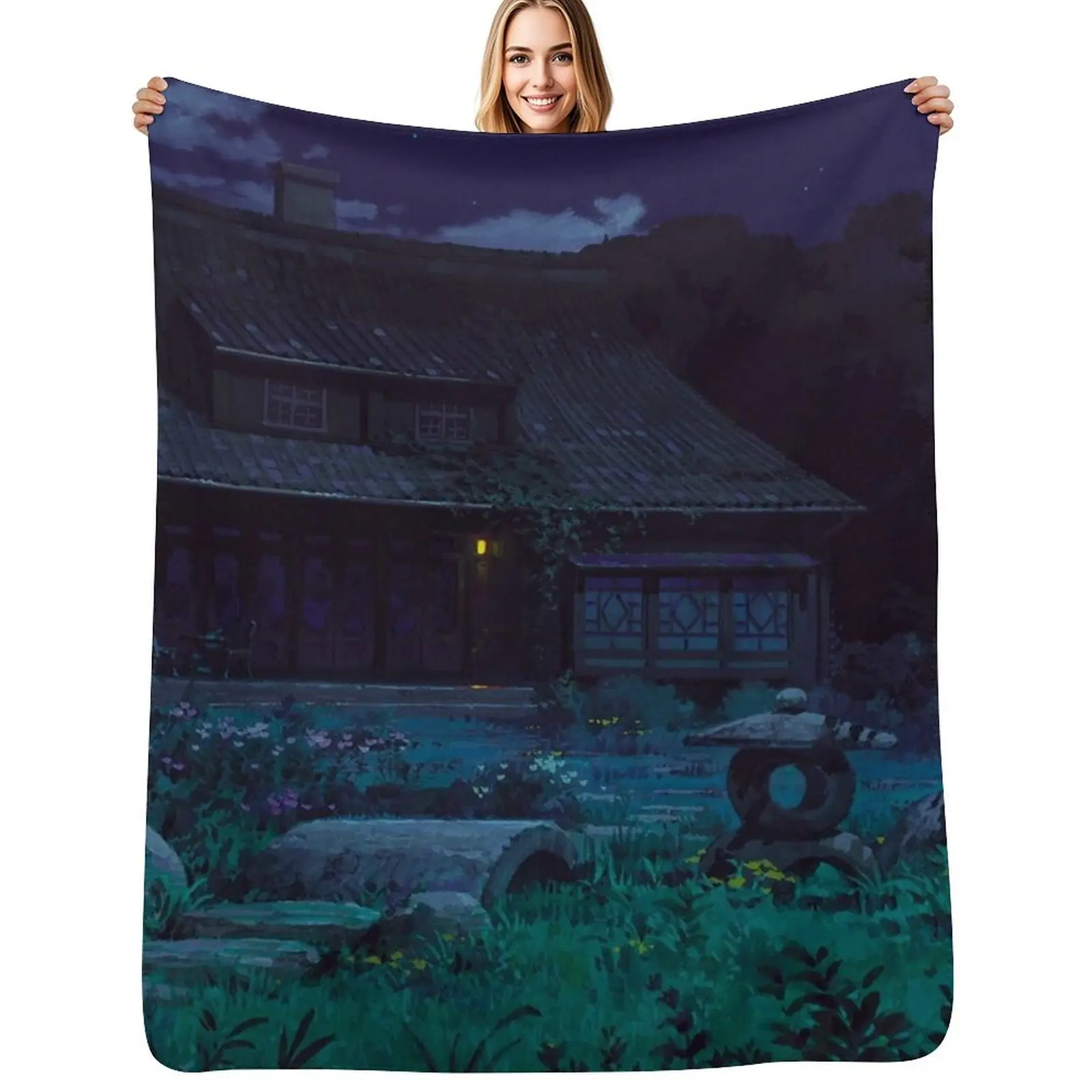 

Light In The Dark - Color Revamp Throw Blanket Beach Blankets Sofas Of Decoration Loose Hairys Blanket