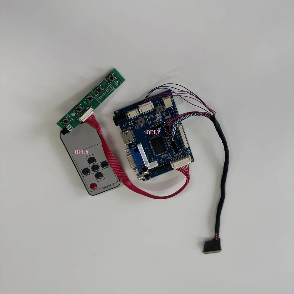 Controller board for HSD101PFW2-B00 HSD101PFW2-C00 HSD101PFW2 1024×600 40Pin LCD Panel Display VGA AV HDMI-Compatible WLED Kit