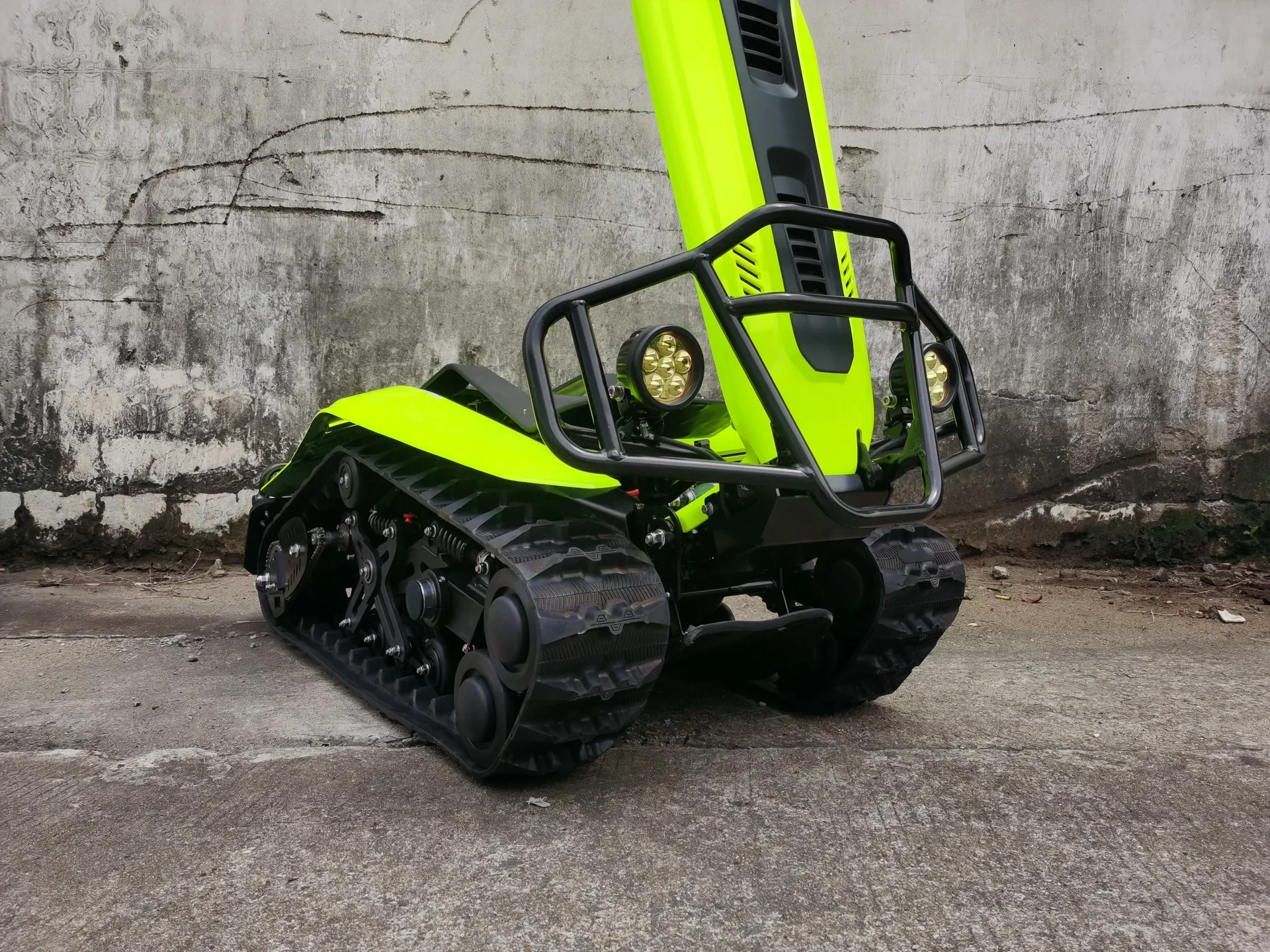 

To All-terrain All-season Electric Tracked Vehicle