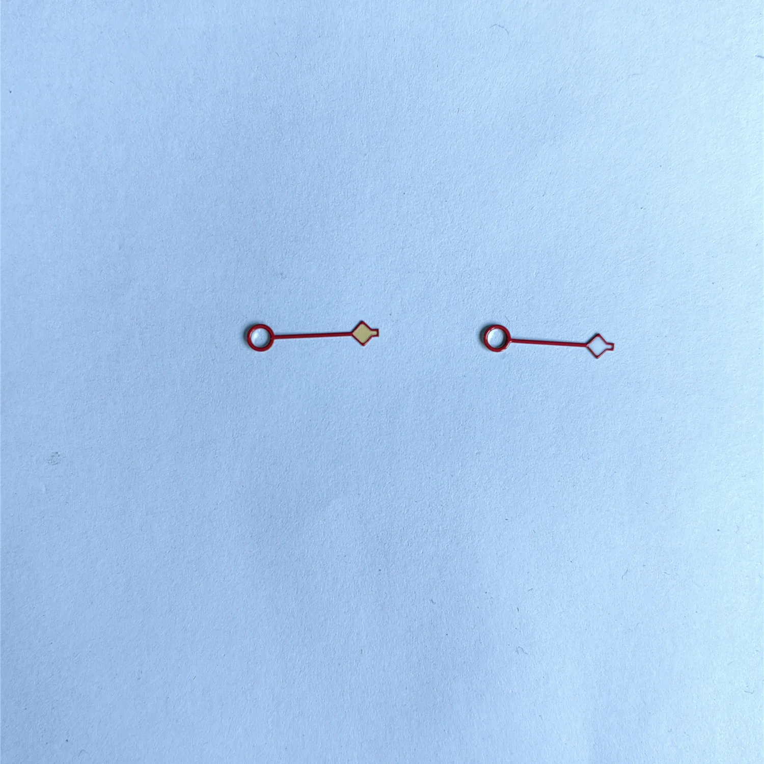 1pc NH34 Hands Red Orange GMT Watch Hand Green Luminous Snowflake Pointer for NH34 Movement Watch Modified Parts