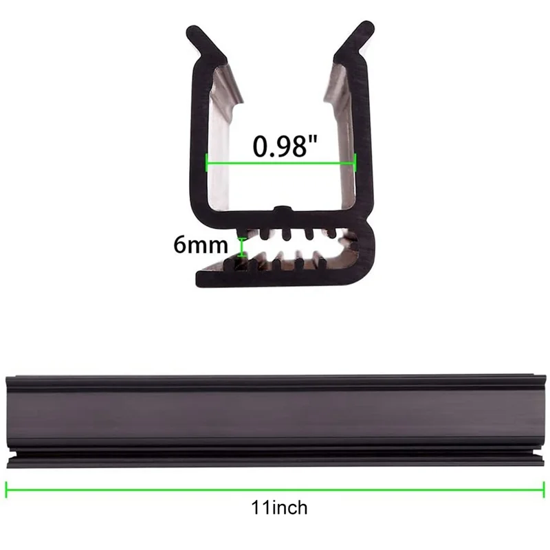 2 Stuks 12.6 Inch Voorruit Sjerp Voor Club Auto Ds & Precedent Golfkar 102163001 Golfkar Accessoires