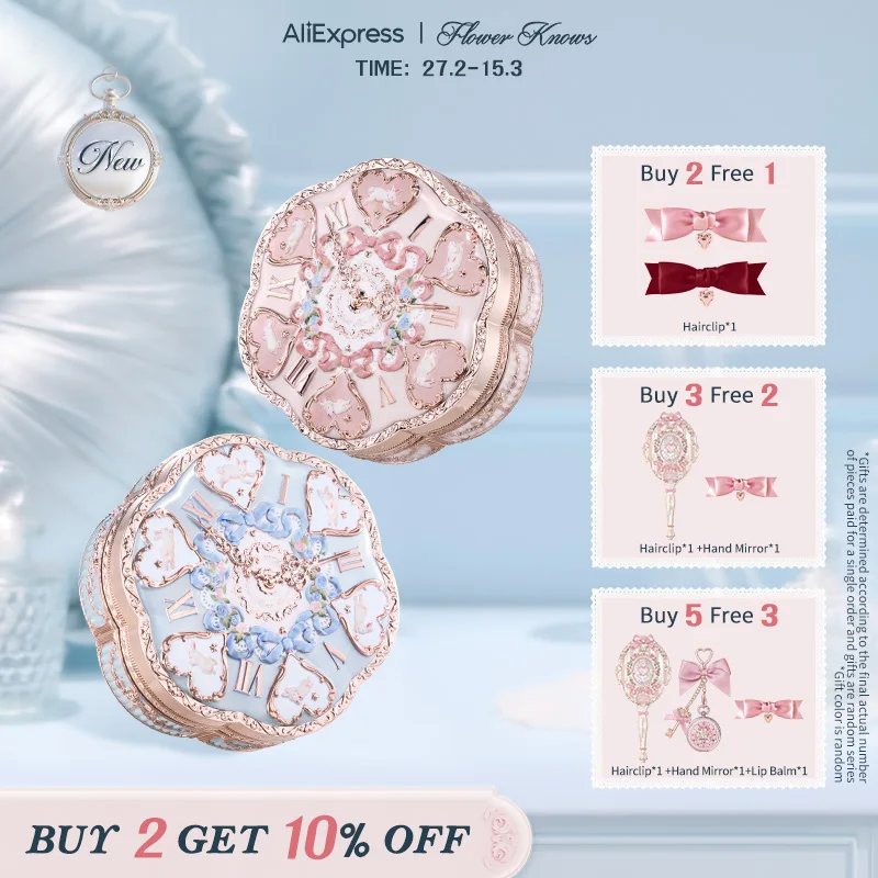 [NEW]Flower Knows Bunny Garden Collection Cushion Cream Foundation