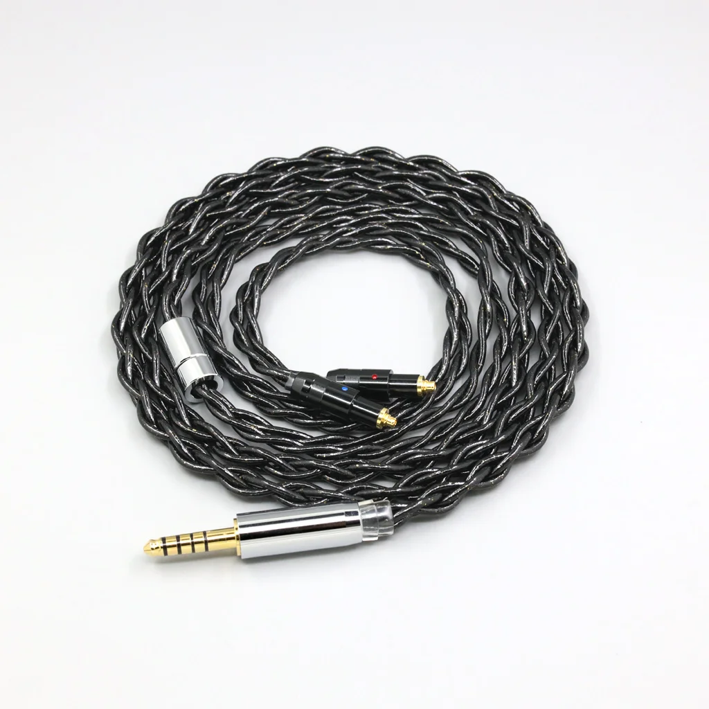 99% Pure Silver Palladium Graphene Floating Gold Cable For Shure SRH1540 SRH1840 SRH1440 2 core Headphone LN008352