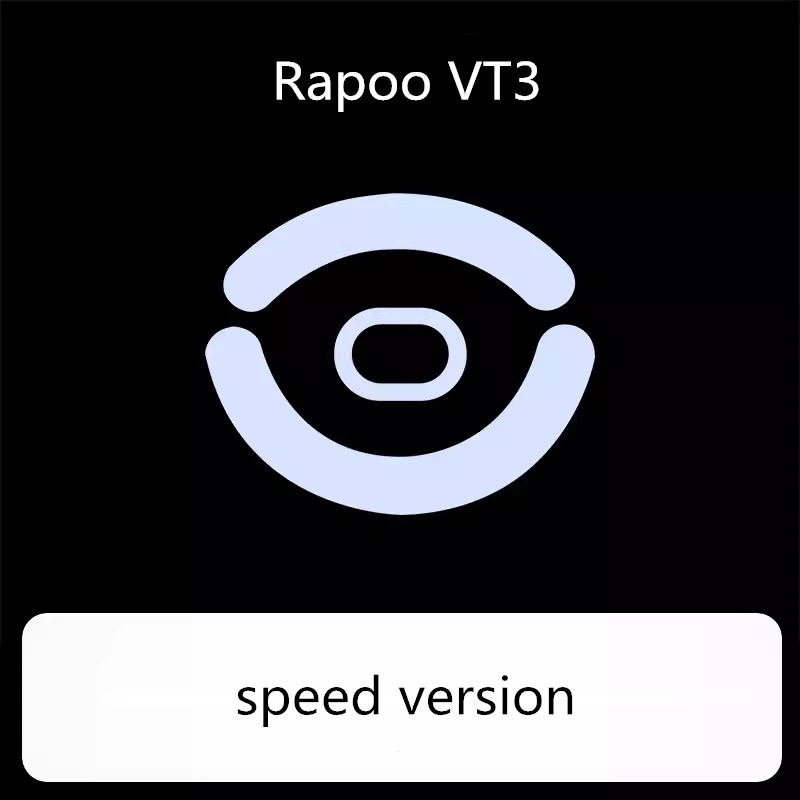 1 Set Ultraglide Mouse Skates For Rapoo VT3 PRO MAX Brake Control Speed Silence Mouse Feet ICE Version Mice Glides PTFE Feet