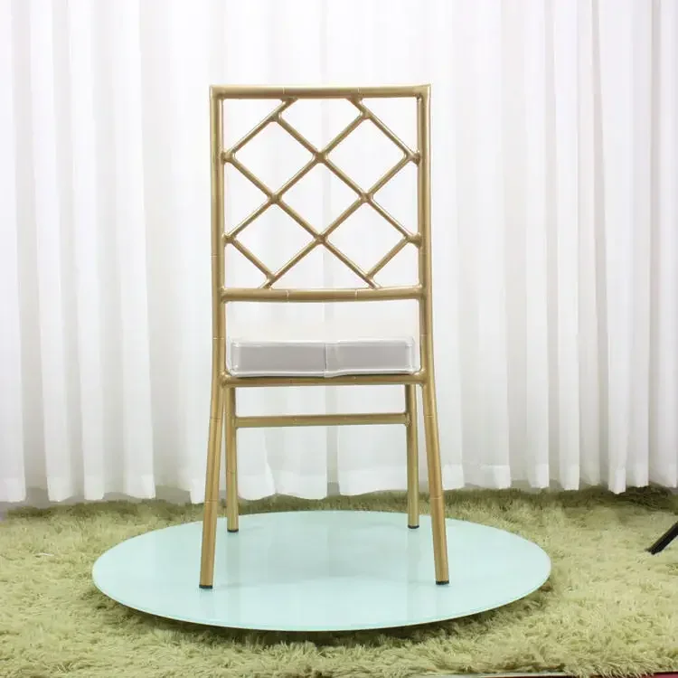 Metal Cross Back VIP Wedding Banquet Wedding Restaurant Hotel Chair