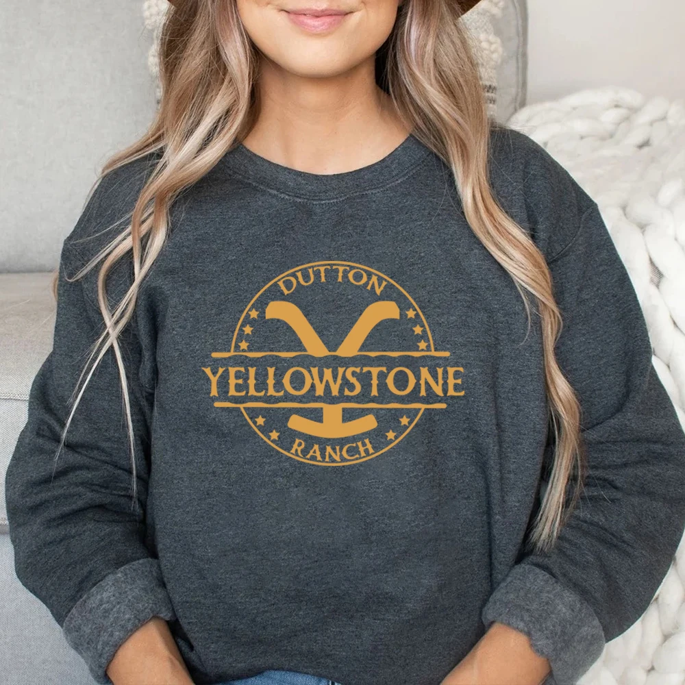 Yellowstone Dutton Ranch Sweatshirt 1883 Yellowstone Tv Show Unisex Hoodie Western Cowboy Cowgirl Jumper Rip Wheeler Sweatshirts