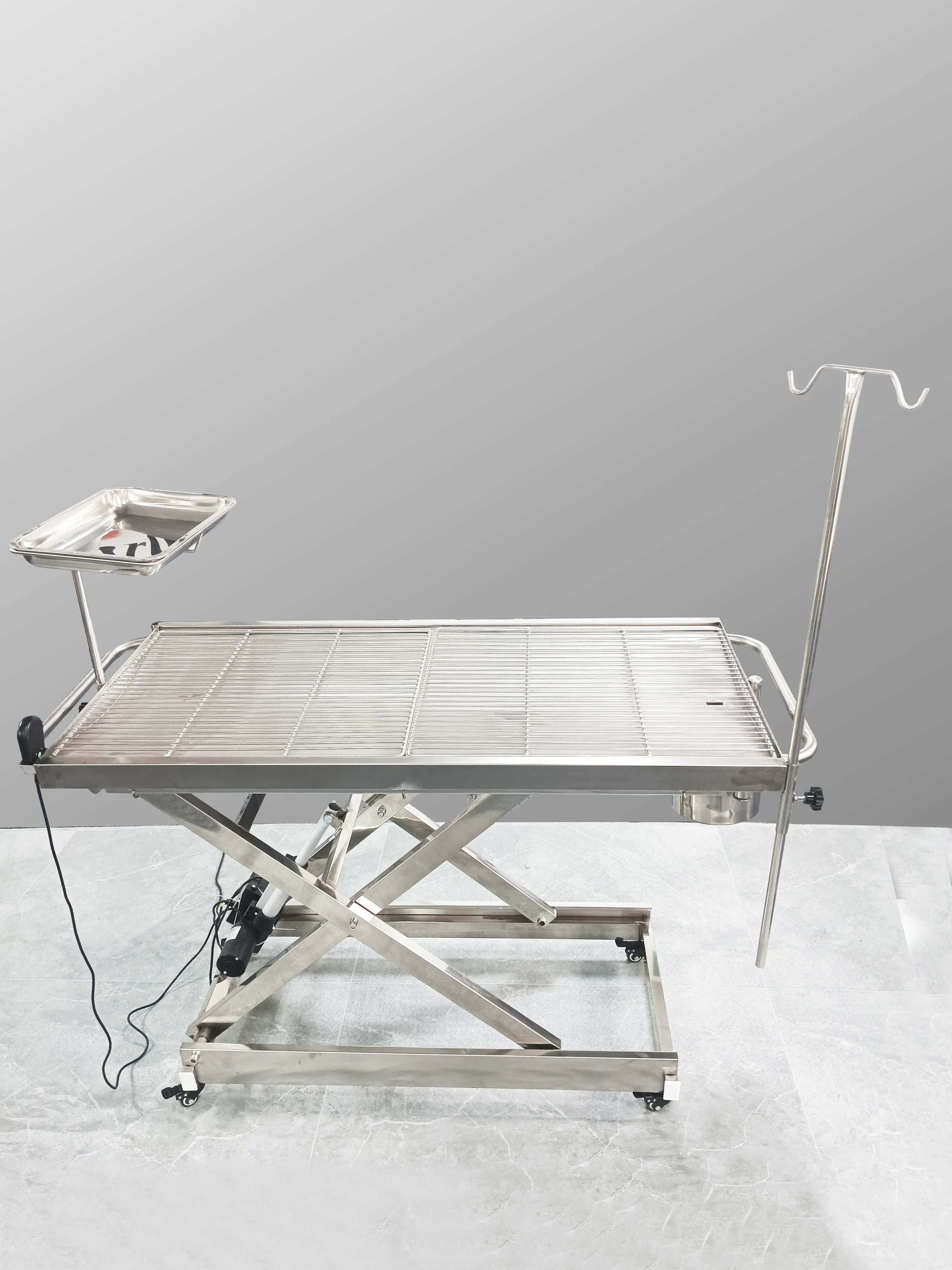 Table de proporvétérinaire en acier inoxydable, équipement vétérinaire, clinique pour animaux, hôpital, 304