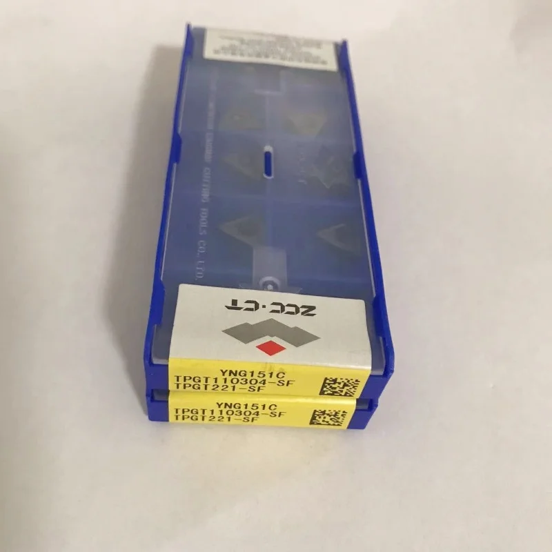 

TPGT110302-SF YNG151/TPGT110304-SF YNG151/TPGT110304-SF YNG151C/TPGT110308-SF YNG151C Твердосплавные пластины с ЧПУ 10 шт.