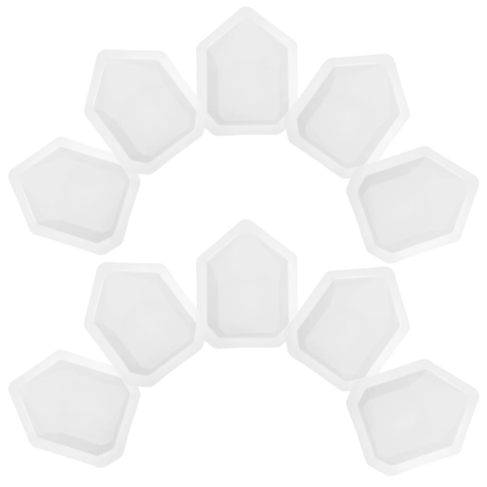 

20pcs Boats Dishes Plates Tray Reusable Weighing Plates for Powder Kitchen Aluminum Plastic Reusable Precision