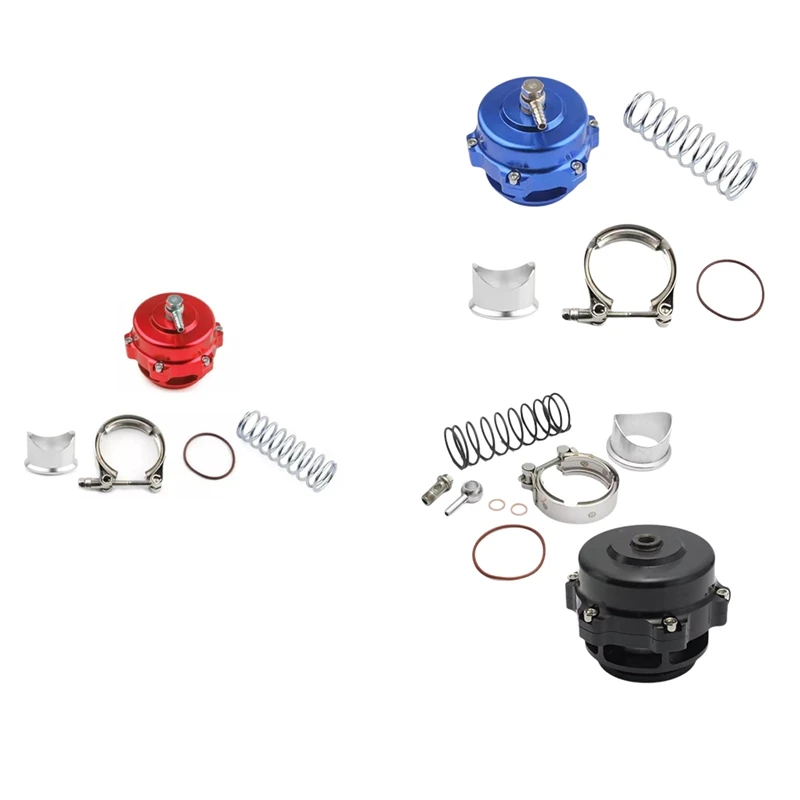 Car Modification 50MM Blow Off Valve Kit Turbine Pressure Relief Valve Kit Bov Turbine Vent Valve