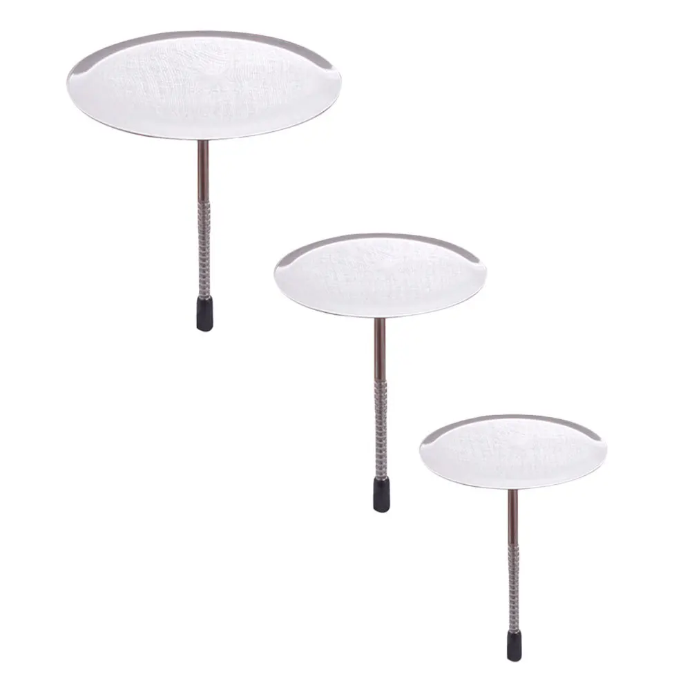 Molde para hornear reutilizable de acero inoxidable, herramienta creativa de decoración de postres, accesorios para pasteles DIY, 3 uds.
