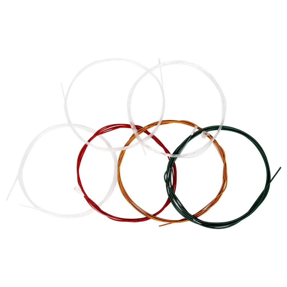 

6 PCS / Set Assorted Sizes Nylon Guitar Strings for 6 String Classic Guitar 1.09mm 0.89mm 0.76mm 1.02mm 0.81mm 0.71mm