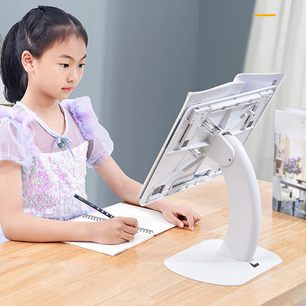 

Laptop Thickened Wide Desk Riser Ergonomic Viewing Adjustable Angle Non slip Stable Foldable Travel Computer Holder Laptop