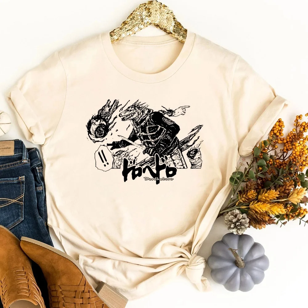 Dorohedoro top tees girl cute streetwear grunge t-shirt goth alternative  jojifuku vintage