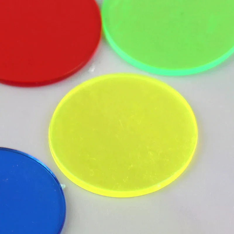 100pcs Montessori Education Math Toys Learning Resources Color Bingo Chip Supply