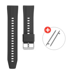 Correa de silicona para reloj inteligente, pulsera Universal de 22mm y 20mm de liberación rápida para Huawei Watch GT2/3/4, Samsung Amazfit