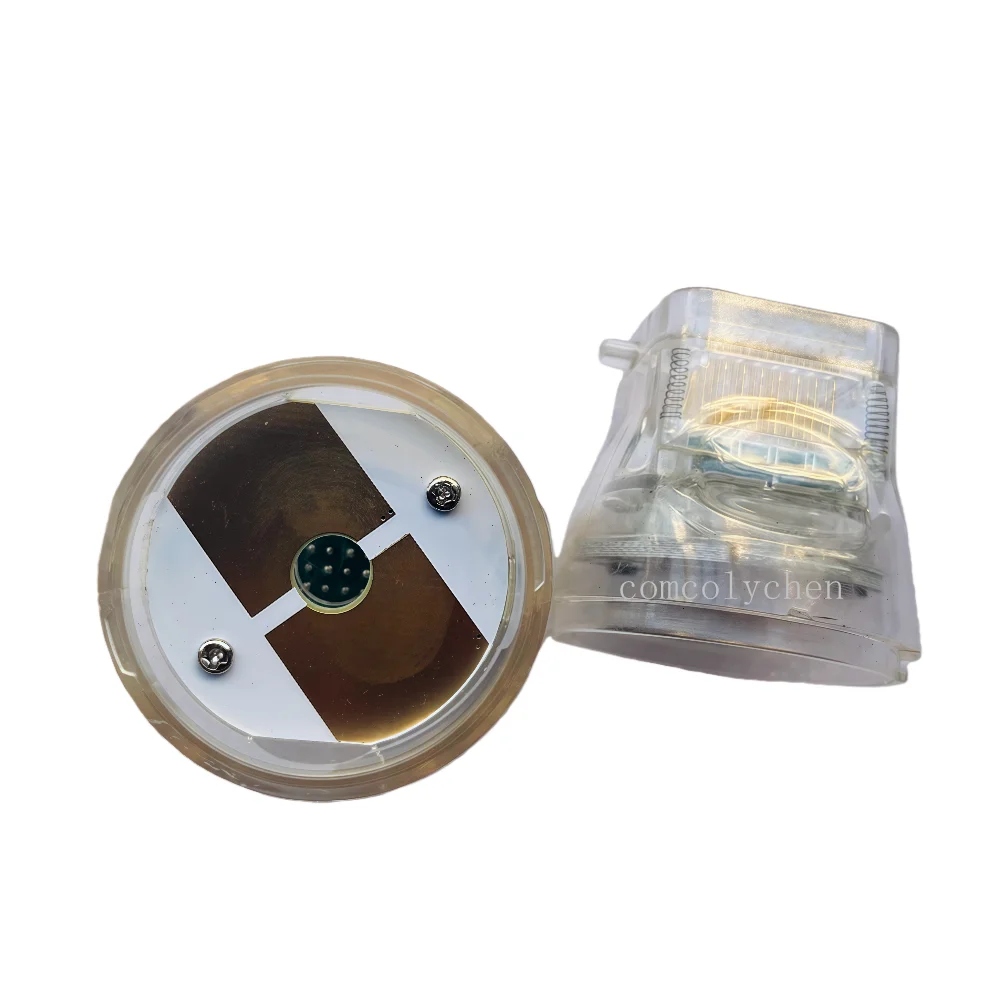 Замените одноразовый RF-картридж для микронидлинга, позолоченный, 10/25/64, нано-контактный для микроигольной радиочастотной машины, защита от растяжек