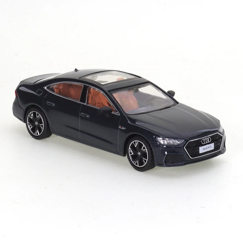 Jkm 1/64 Audi A7l Onafhankelijke Remschijven Auto 'S Gelegeerd Speelgoed Motorvoertuig Diecast Metalen Model Kids Xmas Cadeau Speelgoed Voor Jongens