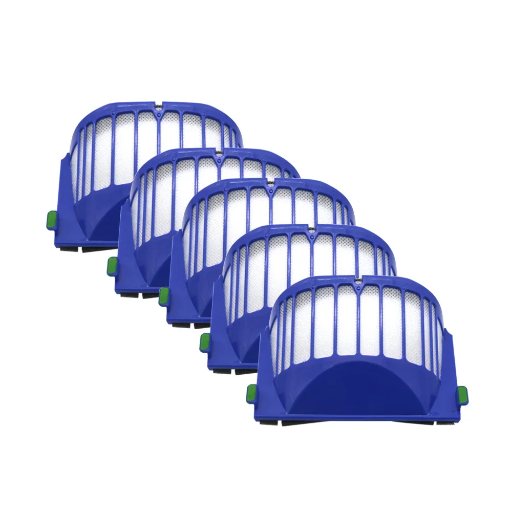 Set filtro AeroVac blu kit spazzola principale spazzola laterale per iRobot Roomba serie 600 620 630 650 660 sostituzione accessori