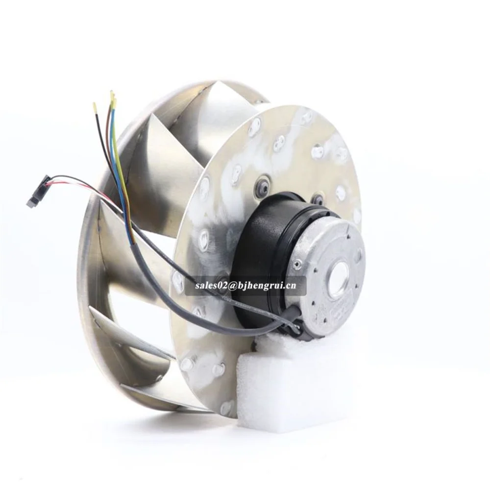 

R2D250-AM20-09 400V AC 170W 0.3A 250mm 2700RPM Blower Centrifugal Cooling Fans for Inverter with Thermal Sensor