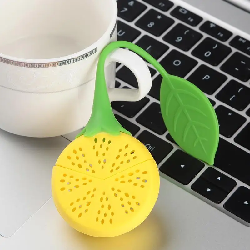 

1pc Silicone Tea Infuser Teabag Kettle Loose Tea Leaf Strainer Ball Holder Herbal Spice Filter Teapot Gadgets Tea Brewing Device
