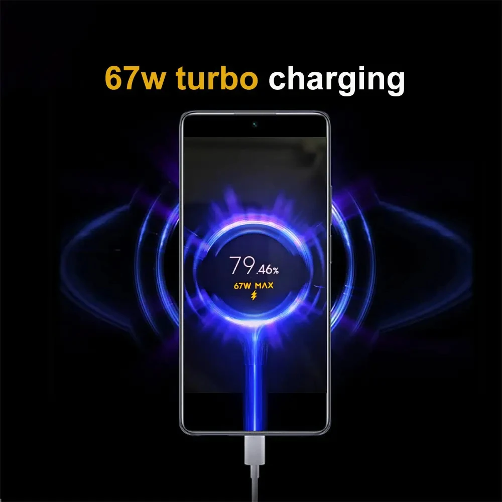 Xiaomi Original 67W Charger EU Turbo Fast Charging Adapter Suitable For Mi 13 12S Ultra 11 Redmi Note 13 12 Pro K50 Poco X4 GT