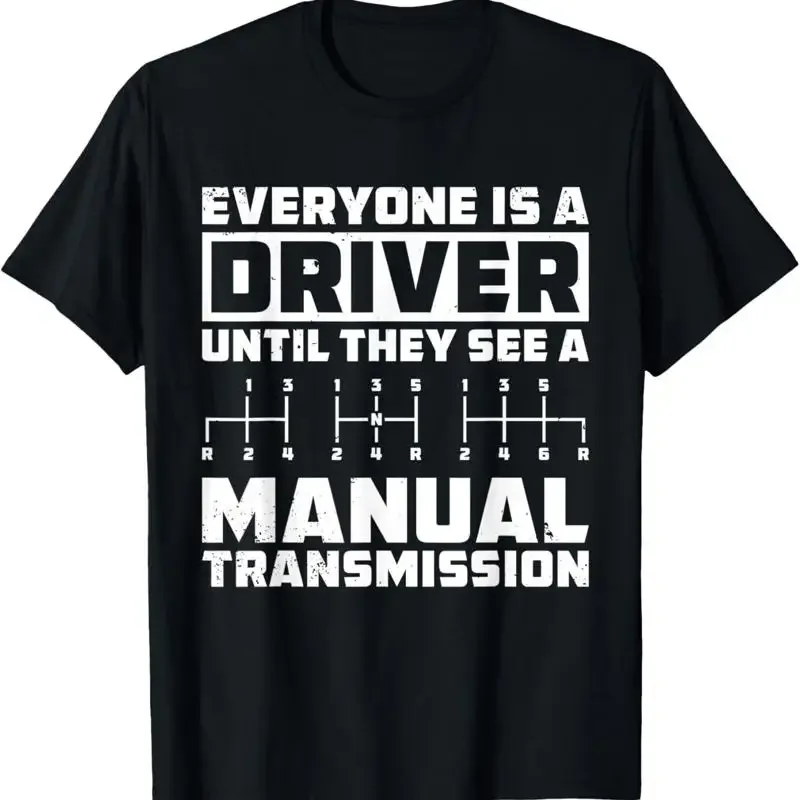 Funny Stick Shift Gear Manual Transmission Car Enthusiast T Shirt