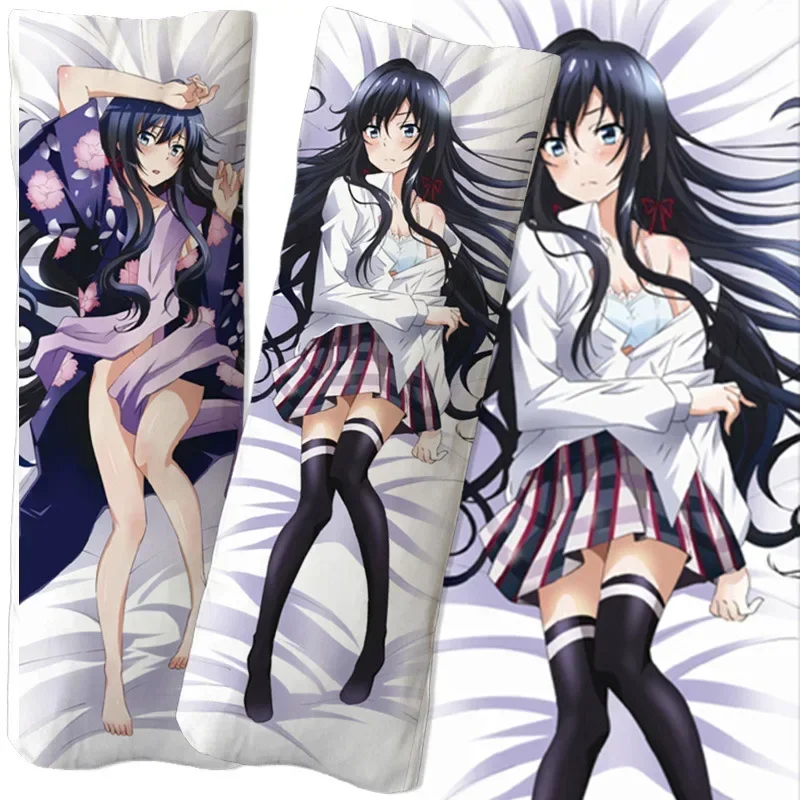 

anime DATE A LIVE Yatogami figure Equal body hug body pillow pillowcase 2-sided 3D printing bedding two-dimensional sexy gift