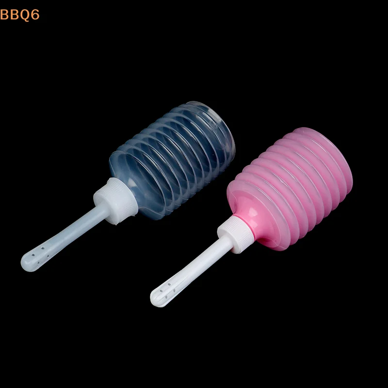 *1Pcs Reusable Vaginal Irrigator Anal Douche Feminine Hygiene Enema Cleaner PVC Rectal Syringe Retractable Vagina