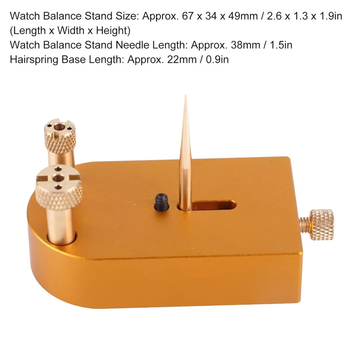 HOT Upgrade Watch Balance Tacks Tool Spring Easily Correction Watch Balance Wheel Holder Movement Balance Wheel Bracket