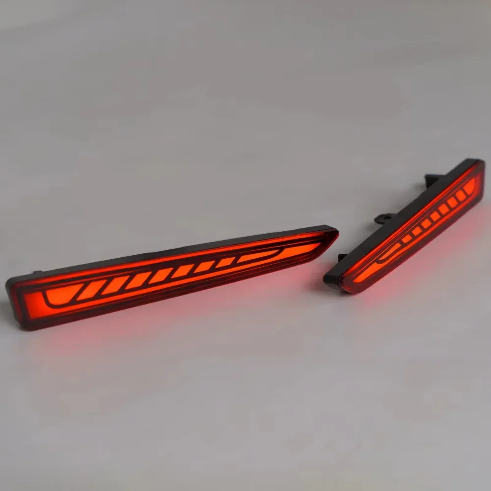Car Led Rear Bumper Light Reflector DRL Rear Red Light Streamer Turning Start Scan Lamp Accessories for Toyota Raize 2019-2023 detail image 5