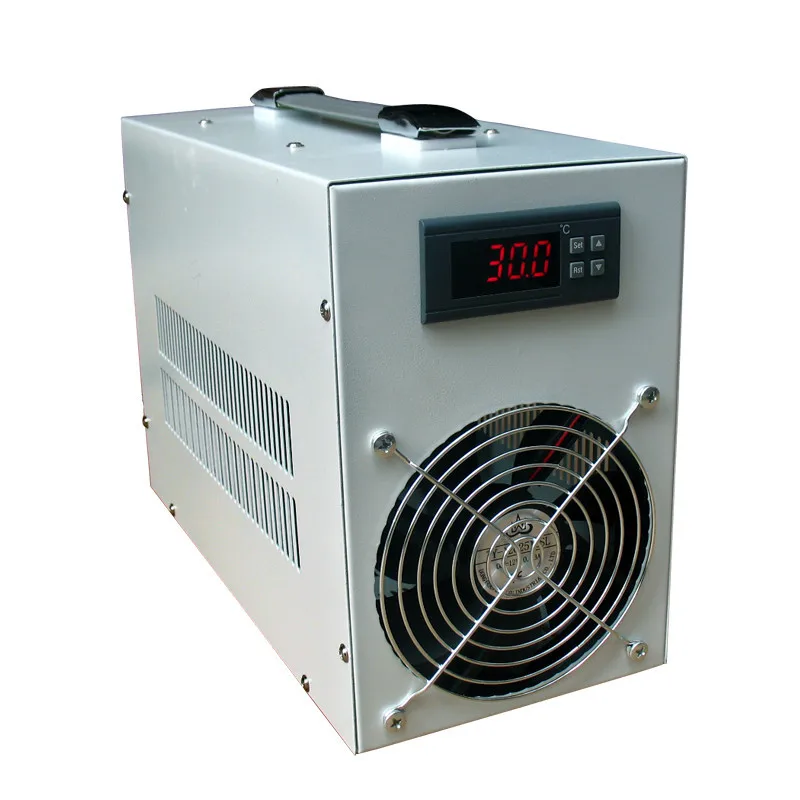 Electronic refrigerator, fish tank refrigeration, hot and cold thermostat, water cooling cycle