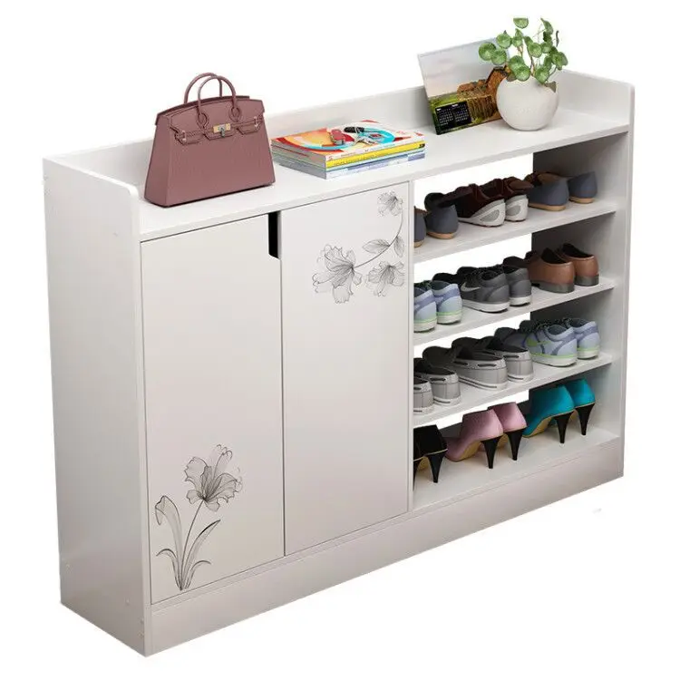 

Small shoe cabinet, household multi-layer dustproof, simple storage cabinet for shoes at the door, shoe rack
