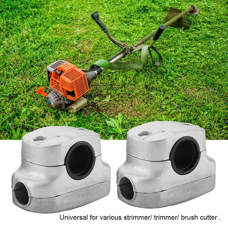 

Universal Brush Cutter Handle Clamp Aluminum Fixed Lawn Mower Tools Bracket High Hardness Anti-erosion Strimmer Trimmer Tool