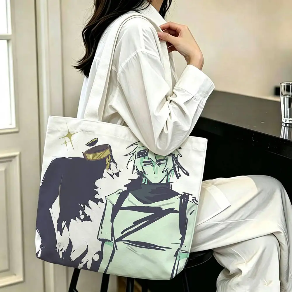 COOL Ze ReGect Printed Canvas Tote Bag Shoulder Bag Commuter Mommy Shopping Bag 4