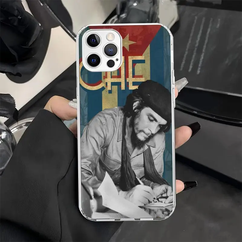 Che Guevara Cigarett Phone Case Cover for iPhone 16 15 14 Plus 13 12 Mini 11 Pro Max X XS XR 7 8 + SE Apple Soft Shockproof Shel