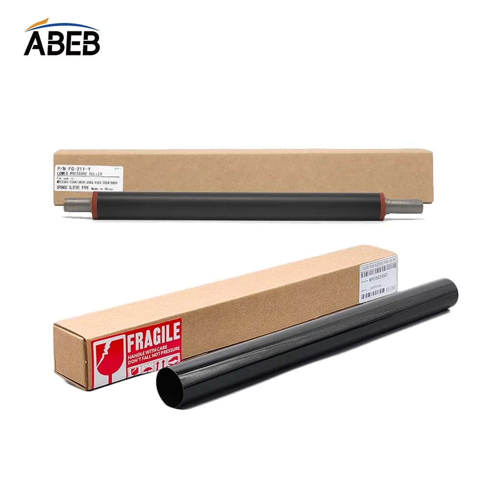 1Set MPC3003 Fuser Film+Fuser Lower Roller For Ricoh MPC3003 MPC3503 MPC4503 MPC5503 MPC6003 High Quality Long Life