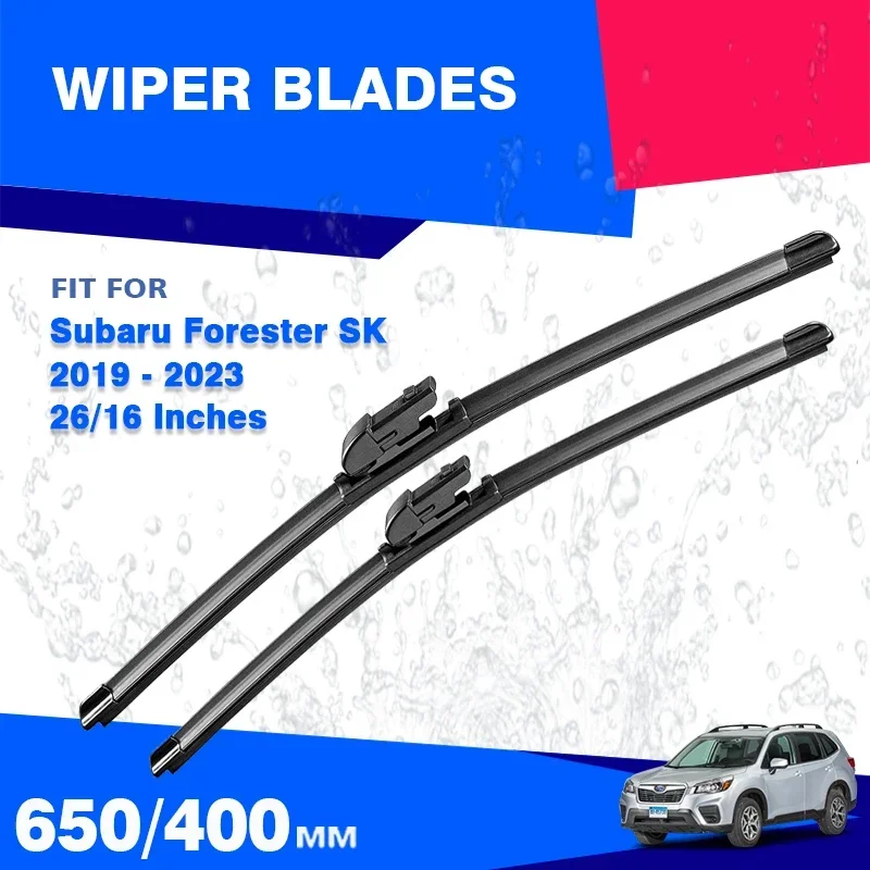 For Subaru Forester SK MK5 2019 2020 2021 2022 2023 Car Front Windshield Windscreen Wiper Blade Window Brush LHD RHD Accessories