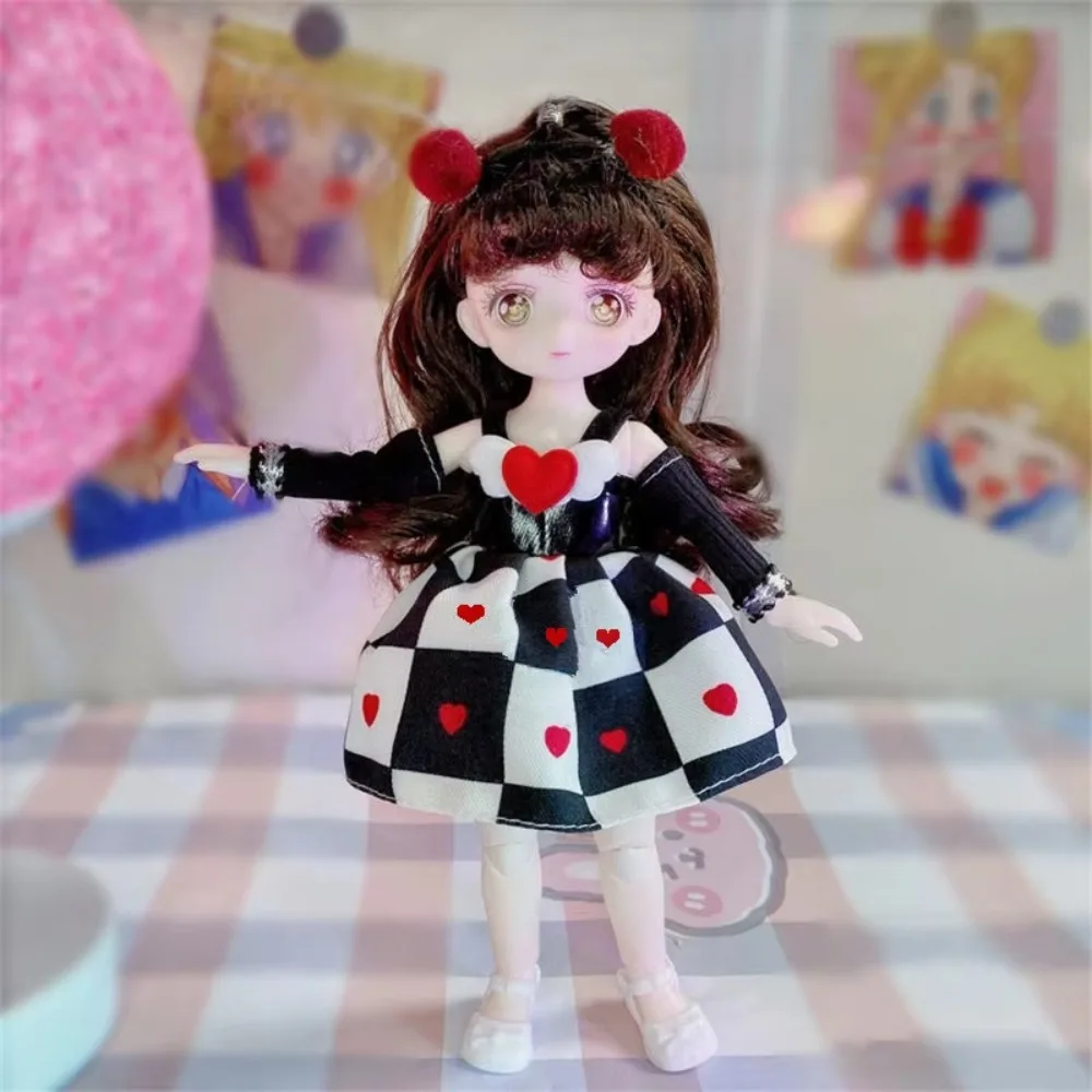 

с одеждой Кукла BJD с одеждой Платье Имитация глаз Имитация глазной петли Кукла Съемные суставы 3D глаза