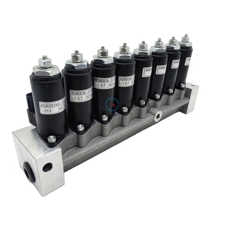 Excavator SK200-8 Solenoid Valve Assembly YN35V00047F3 SK250-8 SY235-8 Valve Group
