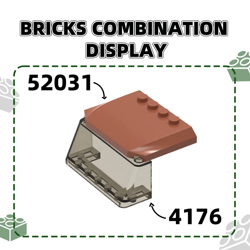 مجموعة بناء غطاء سيارة من Wange للأطفال ، ملحقات أدوات MOC ، متوافقة مع ألعاب الطوب ، صندوق هدايا ، 4 نقاط ، 28% لكل مجموعة #3